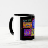 IM Morgen-Schwimmen Tasse (Vorderseite Links)