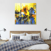 Im Morgengrauen Leinwanddruck (Insitu (Schlafzimmer))