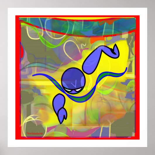 IM Morn Free 13x13 Poster (Vorne)