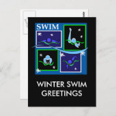 IM Morning Winter Postkarte (Vorne/Hinten)