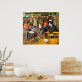 Im Moulin de la Gallette von Toulouse-Lautrec Poster (Küche)