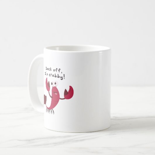 Im mürrisch kaffeetasse (Vorderseite Links)