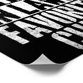 I'm My Father In Laws Favorite Child Funny Parent Poster (Ecke)