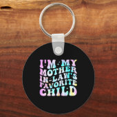 I'm My Mother In Law's Favorite Child Daughter In Schlüsselanhänger (Vorderseite)