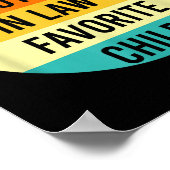 I'm My Mother In Law's Favorite Child, Funny Daugh Poster (Ecke)