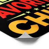 I'm My Mother In Law's Favorite Child Funny Parent Poster (Ecke)