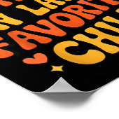 I'm My Mother In Law's Favorite Child Funny Parent Poster (Ecke)