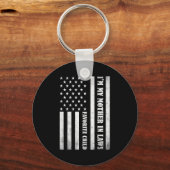 I'm My Mother In Laws Favorite Child Funny Parent Schlüsselanhänger (Vorderseite)