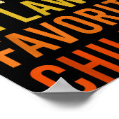 I'm My Mother In Law's Favorite Child, Funny Son I Poster (Ecke)