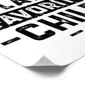 I'm My Mother In Law's Favorite Child  Poster (Ecke)