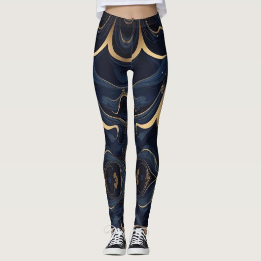 Im Nachhinein trifft sich Freude mit Moderne Leggings (Vorderseite)