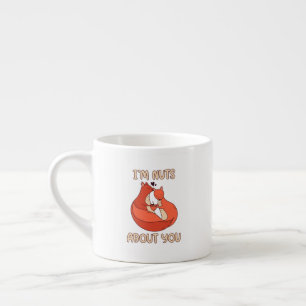 Im Nacken über dich Eichhörnchen Espressotasse