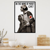 Im Namen der Gnade geben Poster (Küche)