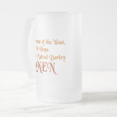 Im Namen der Hefe Mattglas Bierglas (Vorderseite Links)