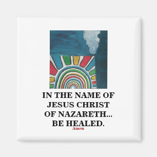 IM NAMEN DES JESUS CHRISTUS MAGNET