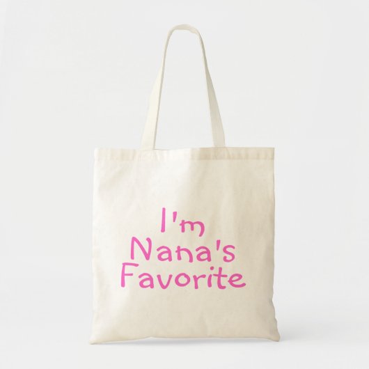 Im Nanas Liebling Tragetasche (Vorne)
