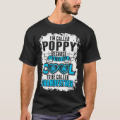Im nannte Weisen-zu cooles T-Shirt Poppy Because (Vorderseite)