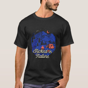 Im Naturschutzgebiet Camping Wildlife Camper Außen T-Shirt