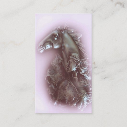 Im Nebel der Fantasie - Visitenkarten Visitenkarte (Vorderseite)