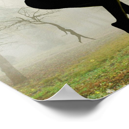 Im Nebel Poster (Ecke)