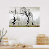 Im Nebel Poster (Küche)