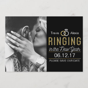 Im neuen Jahr Save the Date schellen