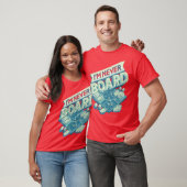 Im Never Board 80er Mädchen T-Shirt (Unisex)