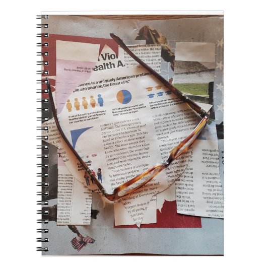 Im News Spiral Foto Notebook Notizblock (Vorderseite)