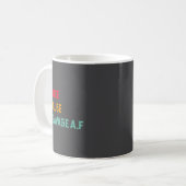 I'm Nice Because I'm Savage Af Funny Quote Kaffeetasse (Vorderseite Links)