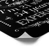 Im nicht 75 Funny 75. Geburtstag Poster (Ecke)