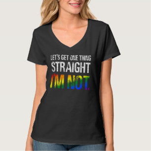 Im nicht gerade Gay Pride LGBt Parade subtle Pri T-Shirt