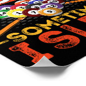 Im nicht immer Shooting Pool - Funny Pool Player B Poster (Ecke)