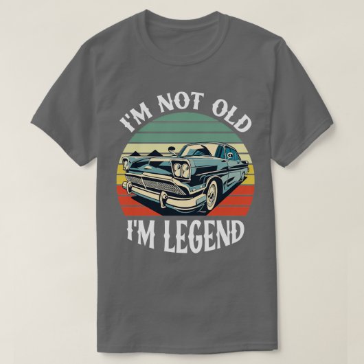 im nicht old im legendär T-Shirt (Design vorne)