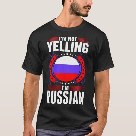 Im nicht schreiendes T-Shirt des Russe-Im (Vorderseite)