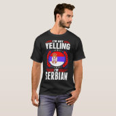 Im nicht schreiendes T-Shirt des Serbe-Im (Vorne ganz)