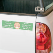 Im nicht ungeduldig, Im efficiency-driven. Autoaufkleber (Auf Lkw)