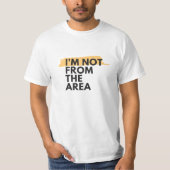 IM NICHT VOM T - SHIRT DER REGION (Vorderseite)