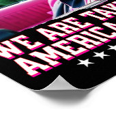 Im Niedergang bringen wir Amerika wieder zurück -  Poster (Ecke)