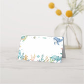 Im Niedlichen Ozean unter der Platzkarte (Vorderseite)