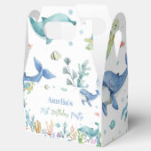 Im Niedlichen Ozean zum Geburtstag Geschenkschachtel (Geöffnet)