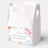 Im Niedlichen Ozean zum Geburtstag Geschenkschachtel (Geöffnet)