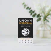 im Norden Basketballloyalität Treuekarte (Stehend Vorderseite)