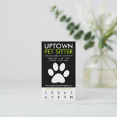 im Norden Haustier-Modellloyalität Treuekarte (Stehend Vorderseite)