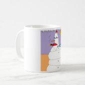 Im Norden Schneemann Kaffeetasse (Vorderseite Links)