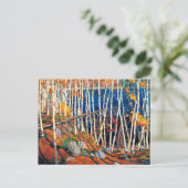 Im Norden von Tom Thomson Postkarte (Stehend Vorderseite)
