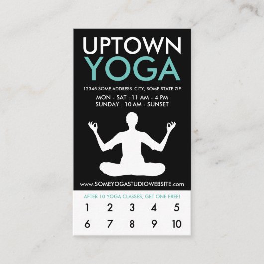 im Norden Yogaloyalität Treuekarte (Vorderseite)