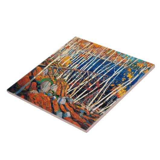 Im Northland, Kunst von Tom Thomson, Fliese (Seite)