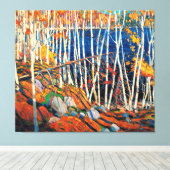Im Northland, Kunst von Tom Thomson, Leinwanddruck (Insitu (Holzboden))