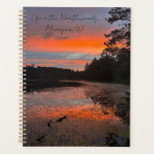 Im Northwoods Lake Foto Planner Planer (Vorderseite)