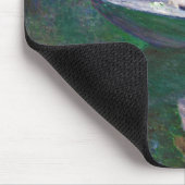 Im norwegischen Boot bei Giverny Claude Monet Mousepad (Ecke)